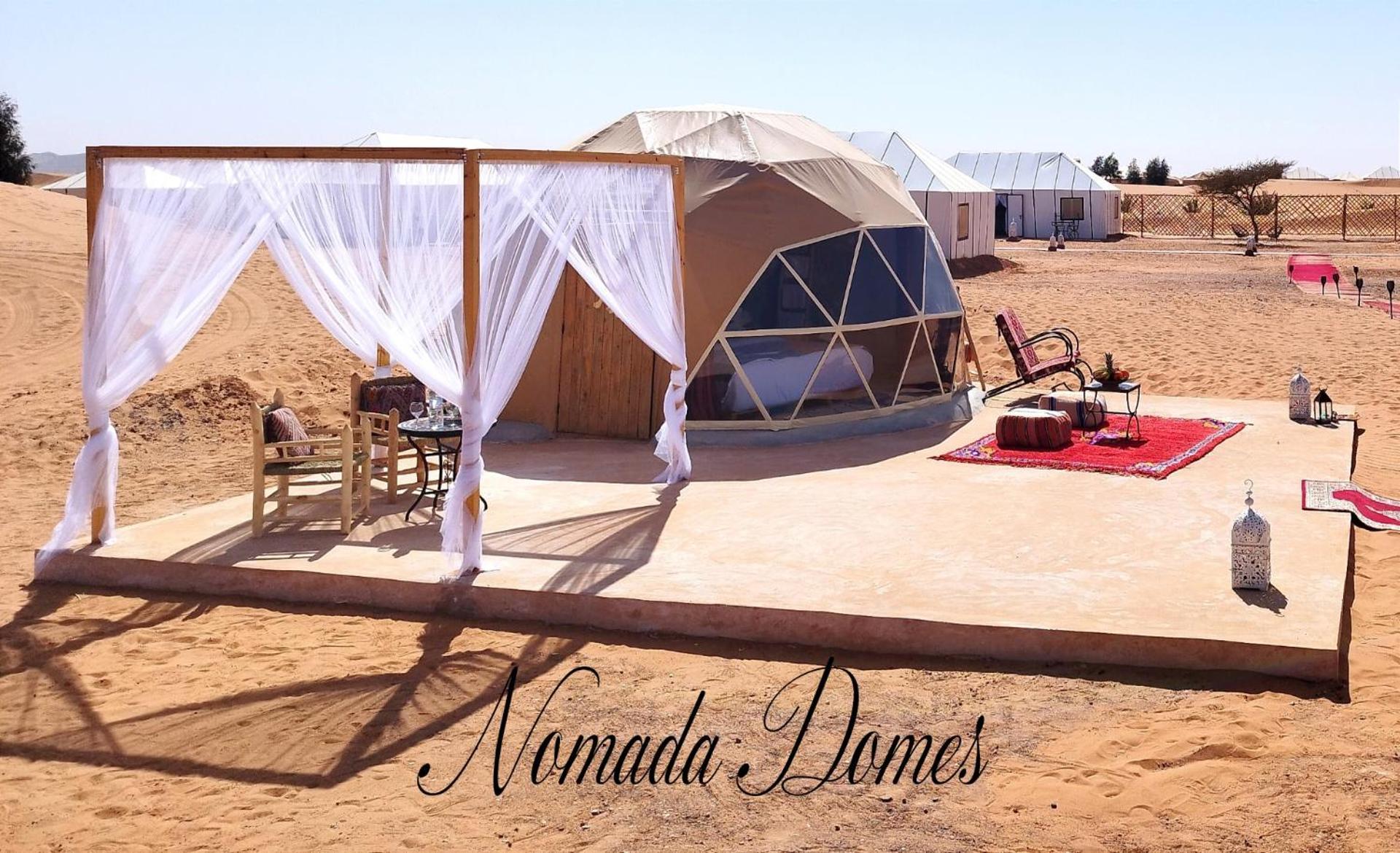 Nomada Domes Camp With Airco 호텔 메르주가 외부 사진