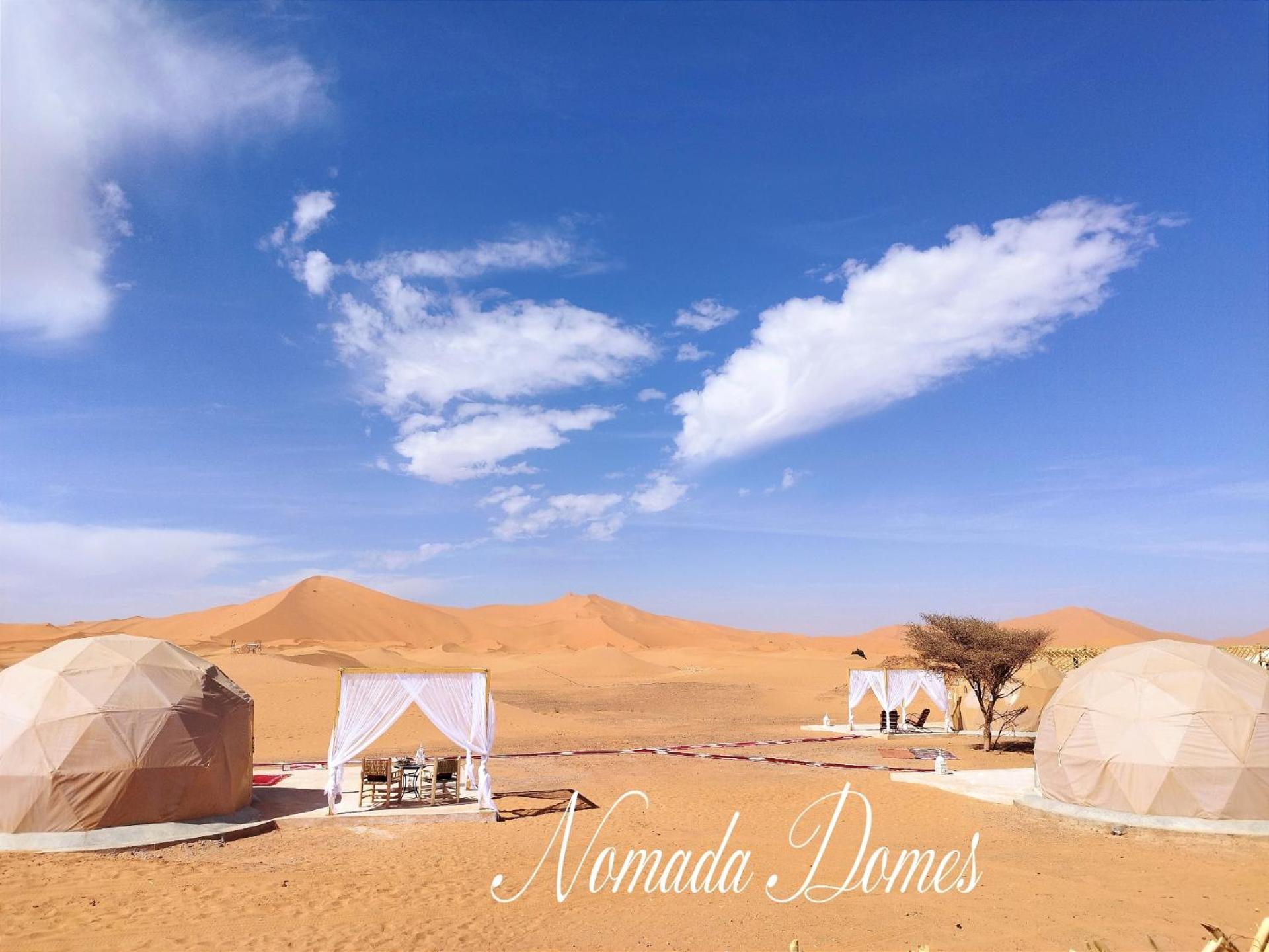 Nomada Domes Camp With Airco 호텔 메르주가 외부 사진