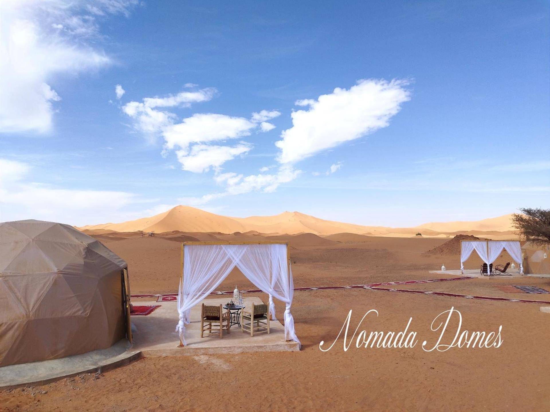 Nomada Domes Camp With Airco 호텔 메르주가 외부 사진