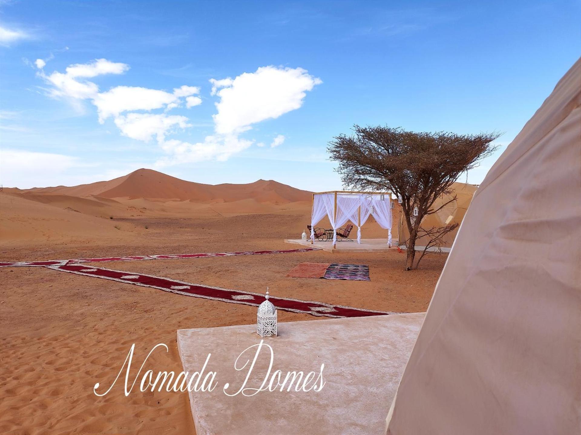 Nomada Domes Camp With Airco 호텔 메르주가 외부 사진