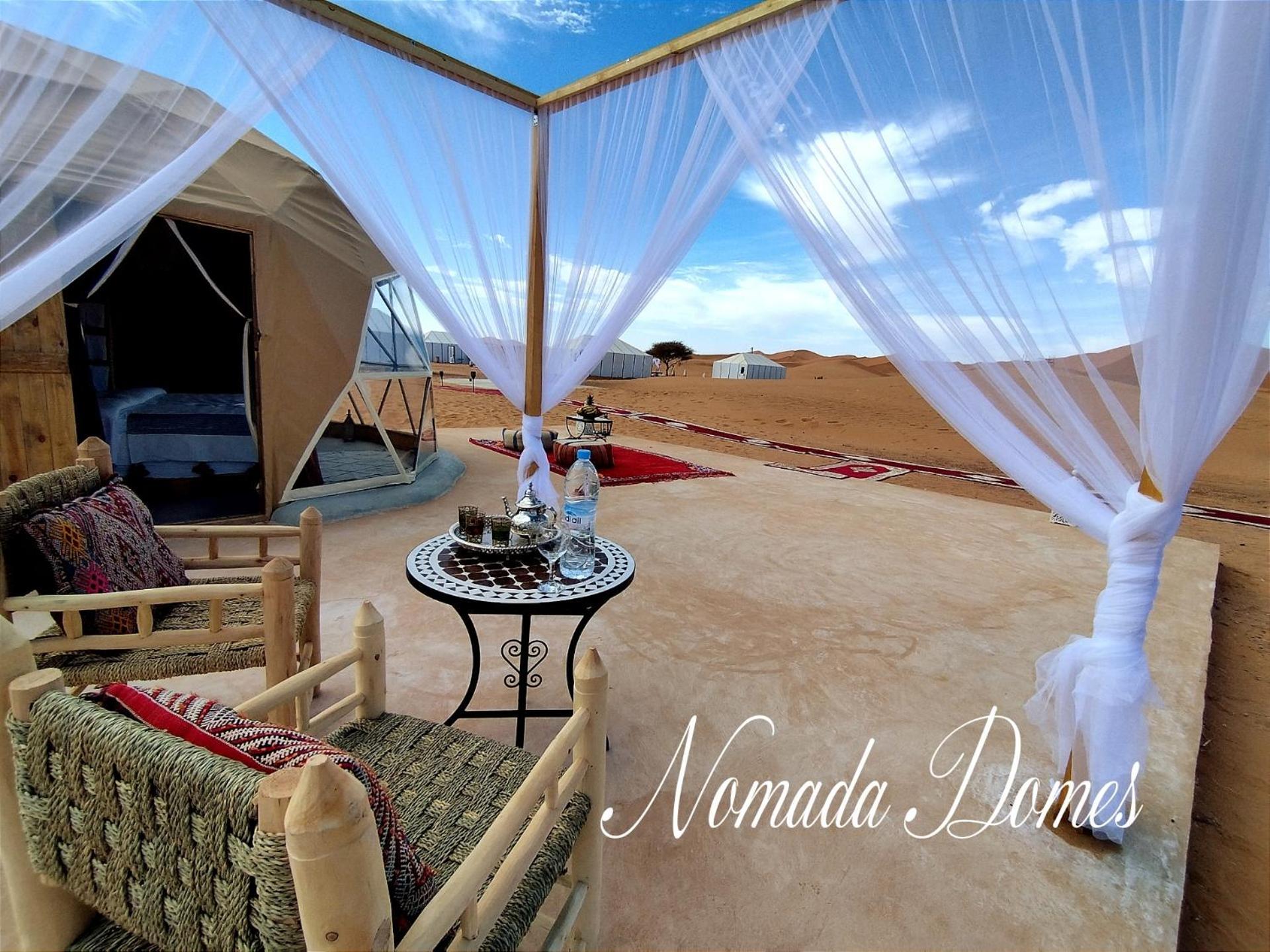 Nomada Domes Camp With Airco 호텔 메르주가 외부 사진